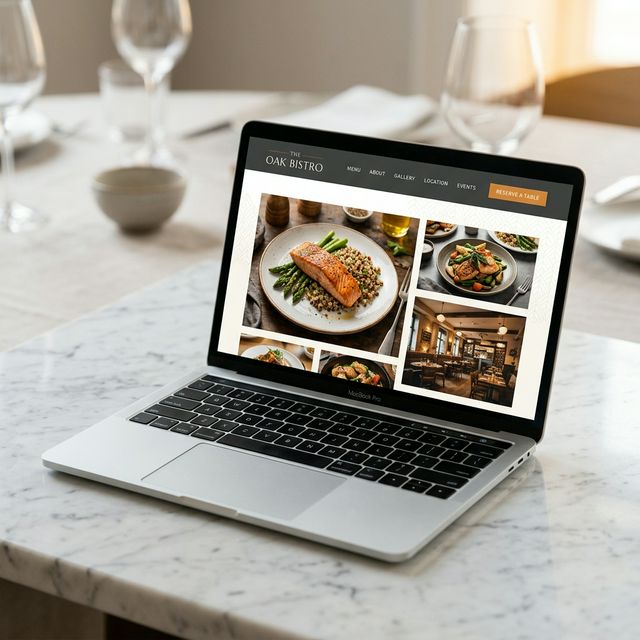 Website para restaurante